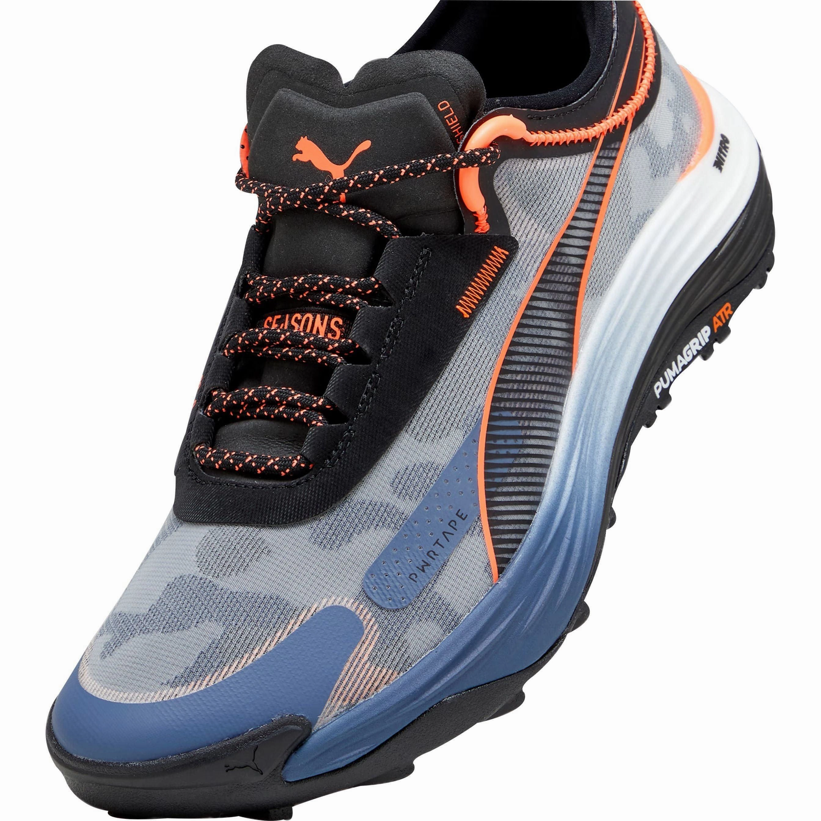 Puma Voyage Nitro 3 Mens Trail Running Shoes - Blue Cozy Footwear