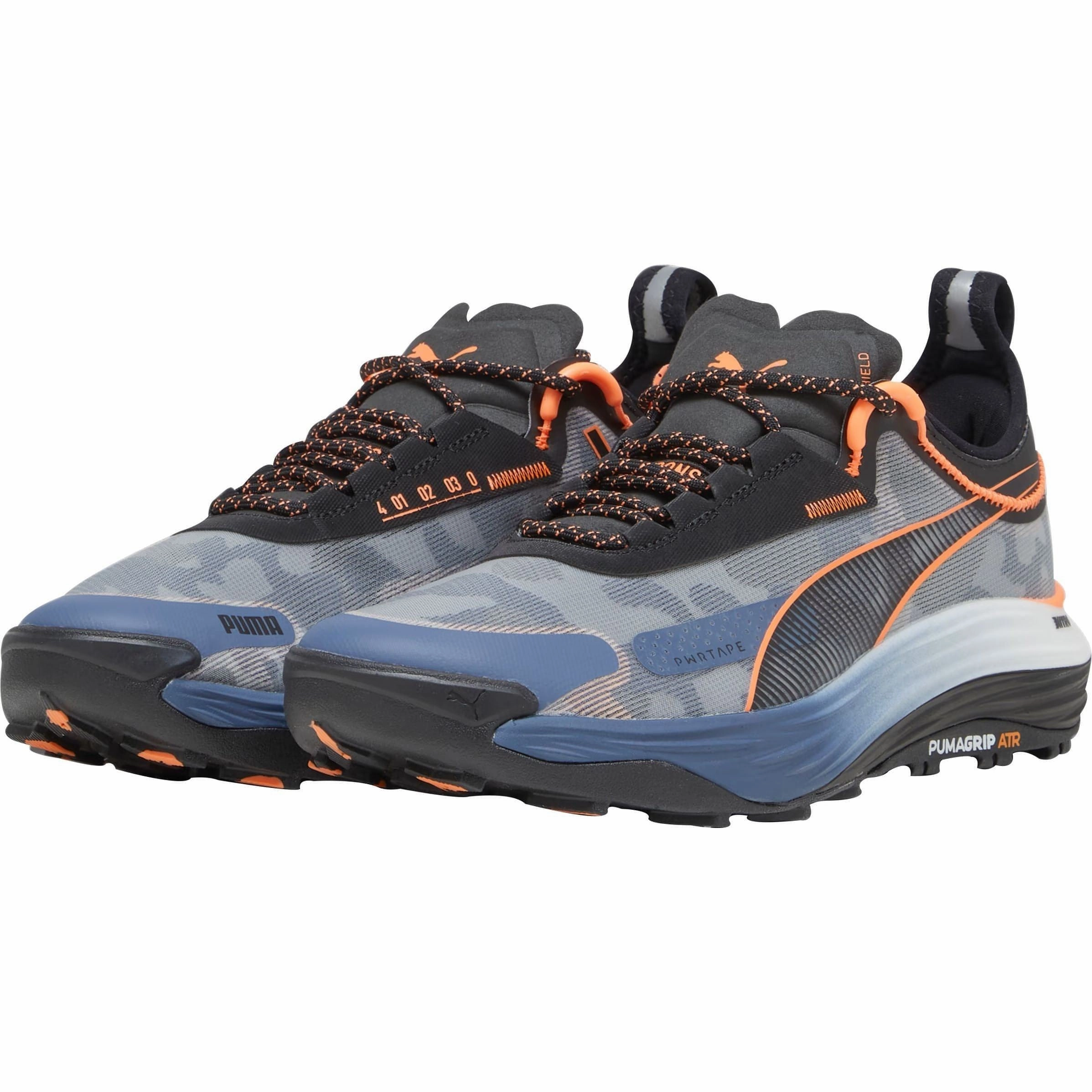 Puma Voyage Nitro 3 Mens Trail Running Shoes - Blue Cozy Footwear