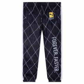 Puma x A$AP Rocky Distressed Sweat Pant - Black Puma sneakers for casual streetwear