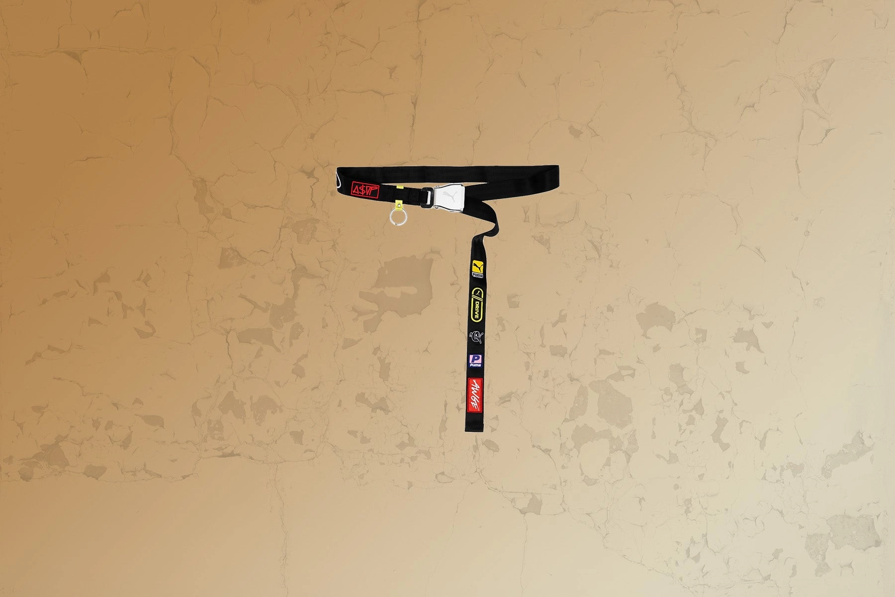 Puma x A$AP Rocky Rocky Webbing Belt - Black Puma Everyday Style Shoes