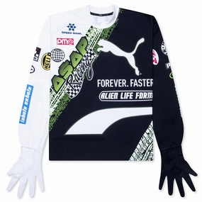 Puma x A$AP Rocky Tire L/S Glove - White Puma sneakers for casual streetwear