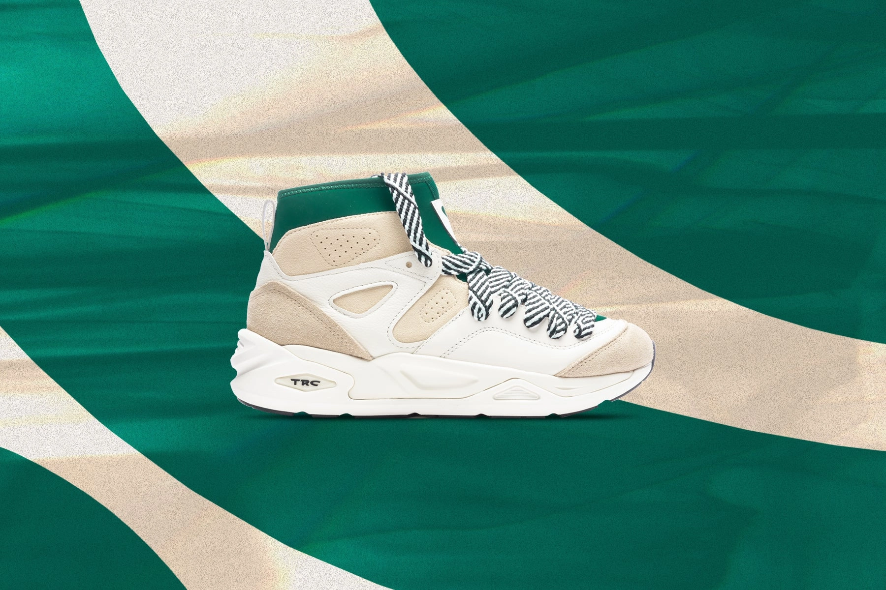 Puma x AMI Trc Blaze Mid - White Puma Everyday Style Shoes