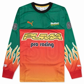 Puma x Butter Goods 15Y Jersey - For All Time Red Puma sneakers for casual streetwear