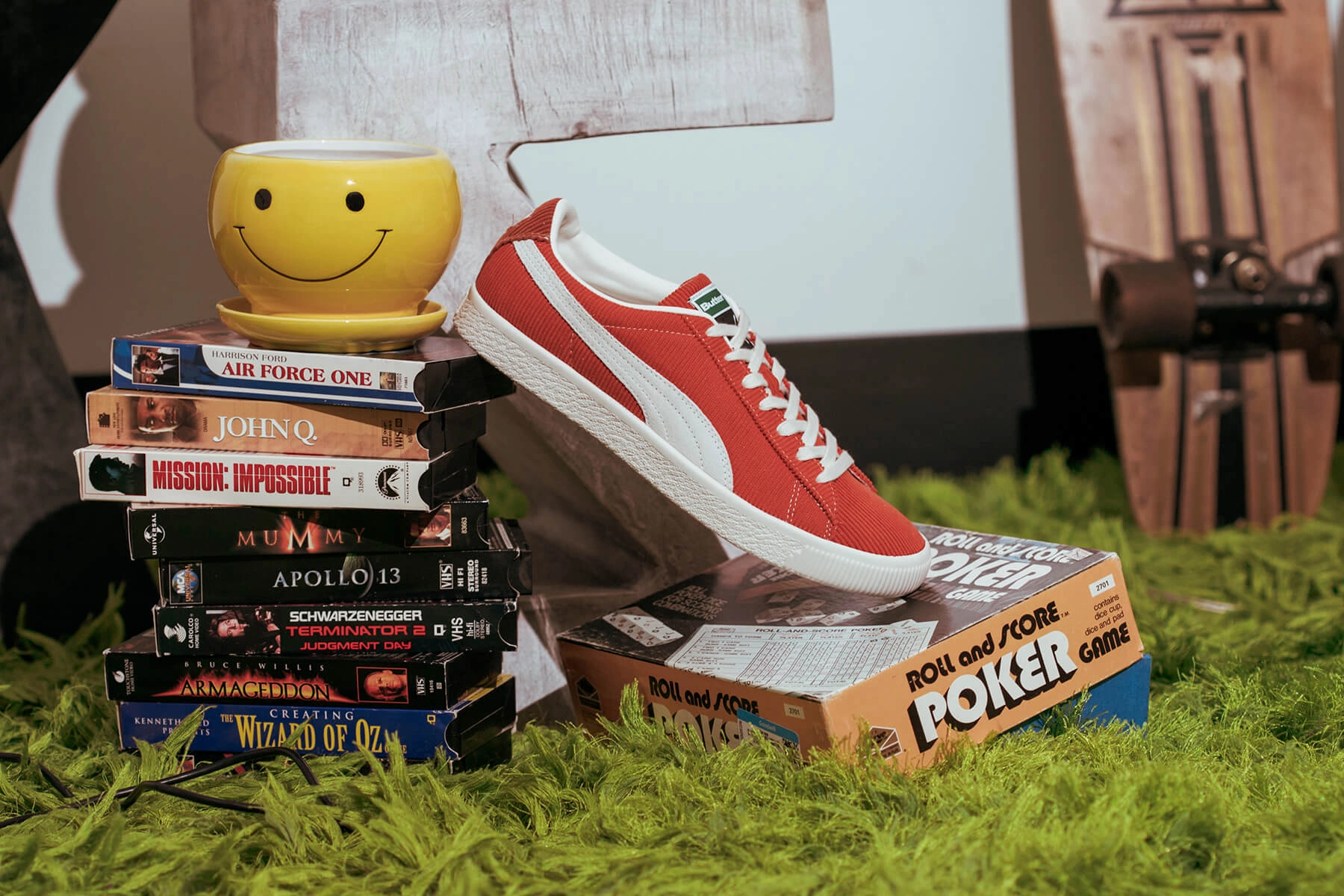 Puma X Butter Goods Basket VTG - Orange Puma Suede Street Sneakers