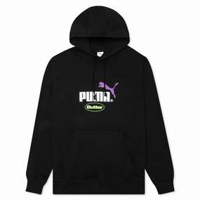 Puma X Butter Goods Hoodie - Black Puma shoes with suede and modern shape