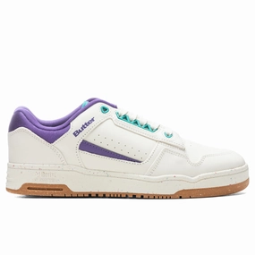 Puma x Butter Goods Slipstream Lo - White Puma shoes with suede and modern shape