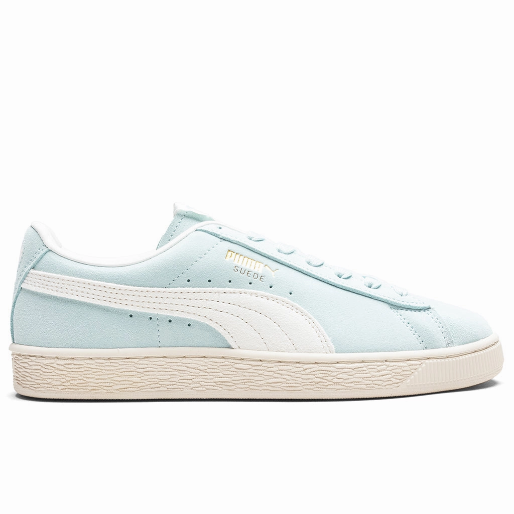 Puma x Charles F. Stead Suede - Green/White Puma sneakers for casual streetwear