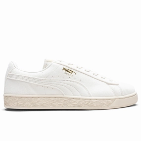 Puma x Charles F. Stead Suede - White Puma sneakers for casual streetwear