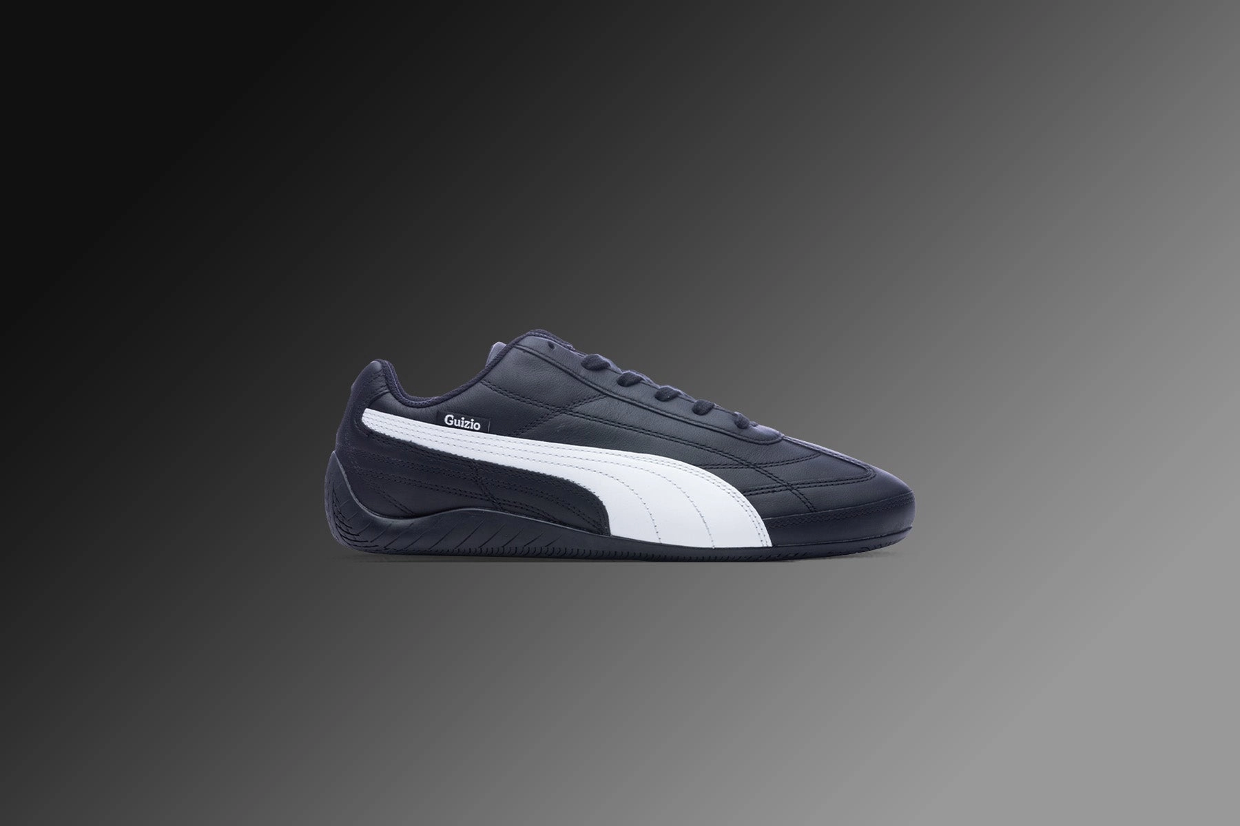 Puma x Danielle Guizio Leather Speedcat - Black/White Puma Everyday Style Shoes