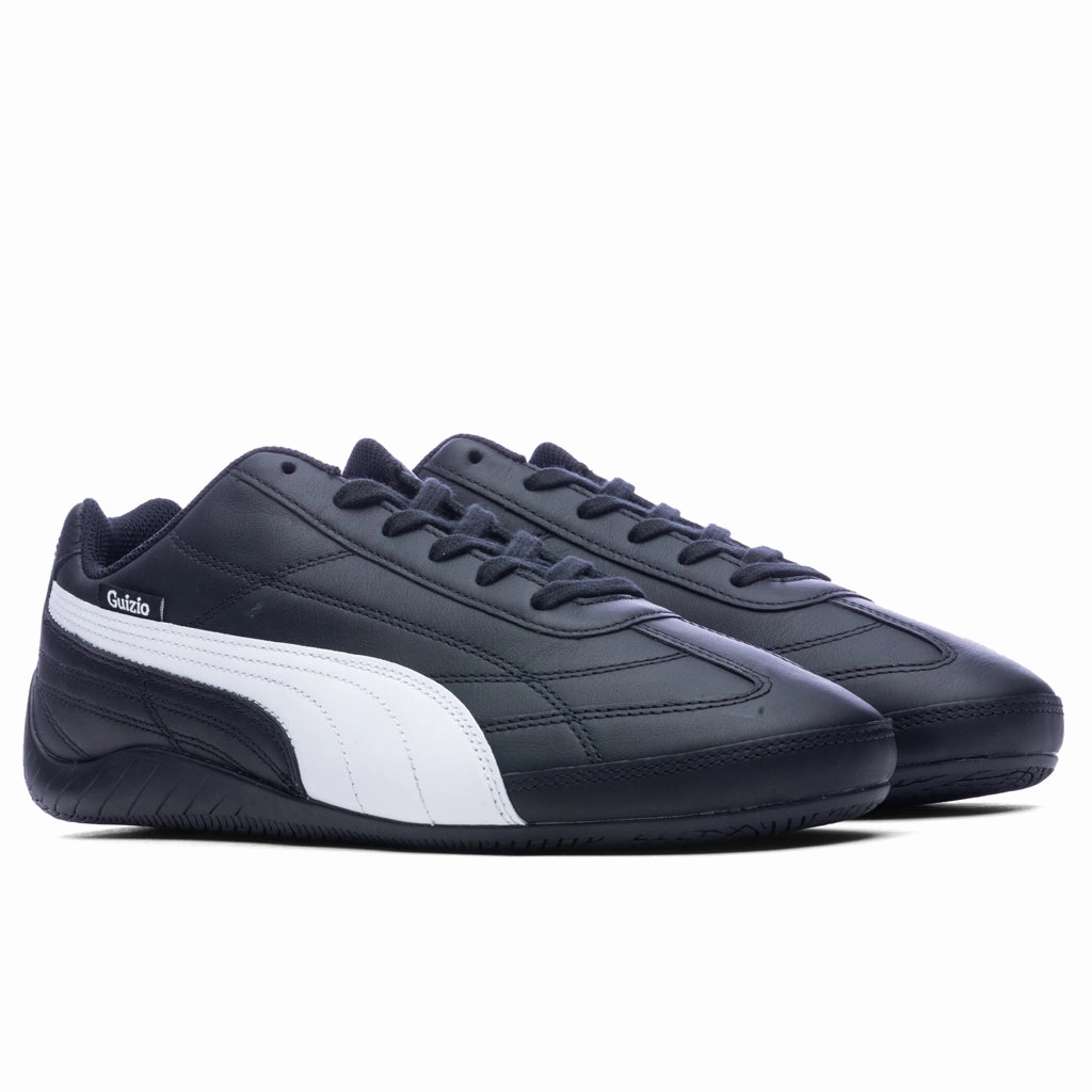 Puma x Danielle Guizio Leather Speedcat - Black/White Puma Everyday Style Shoes