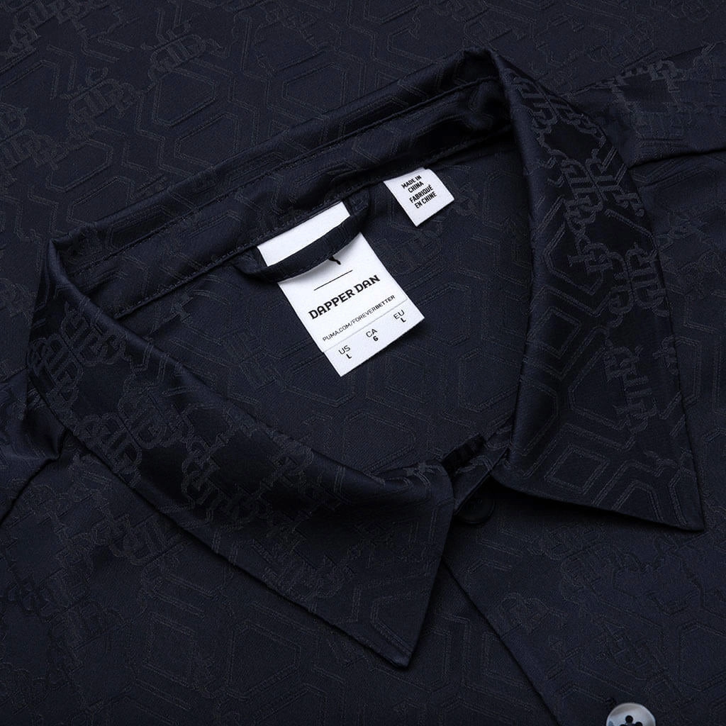 Puma x Dapper Dan S/S Shirt - Navy Puma Suede Street Sneakers