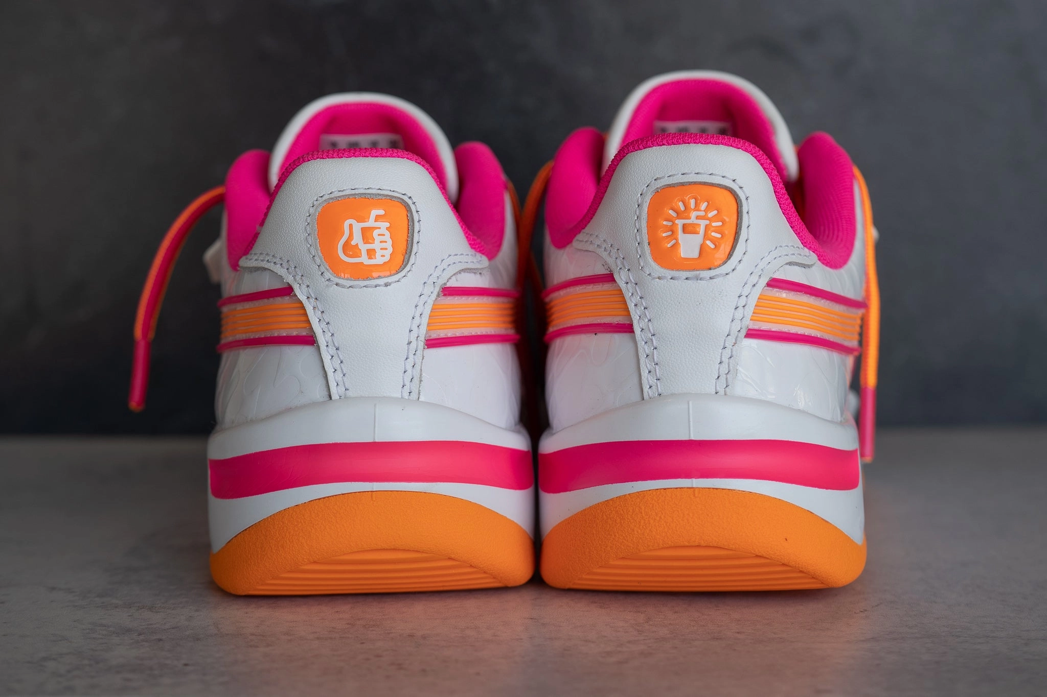 Puma x DUNKIN' GV Special Puma athletic shoe visuals