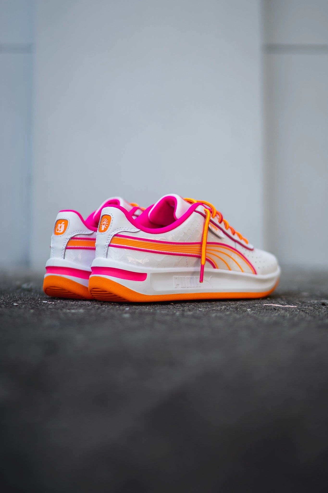 Puma x DUNKIN' GV Special Puma athletic shoe visuals