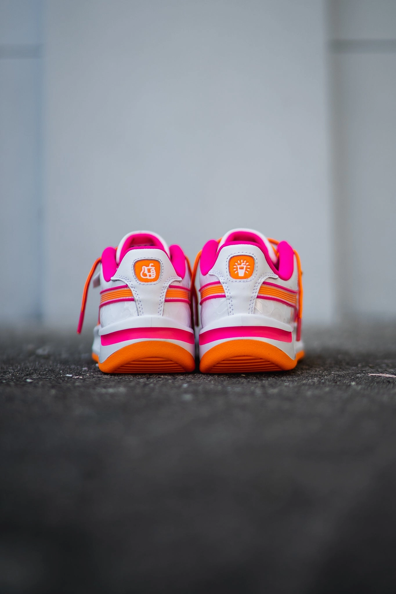 Puma x DUNKIN' GV Special Puma athletic shoe visuals