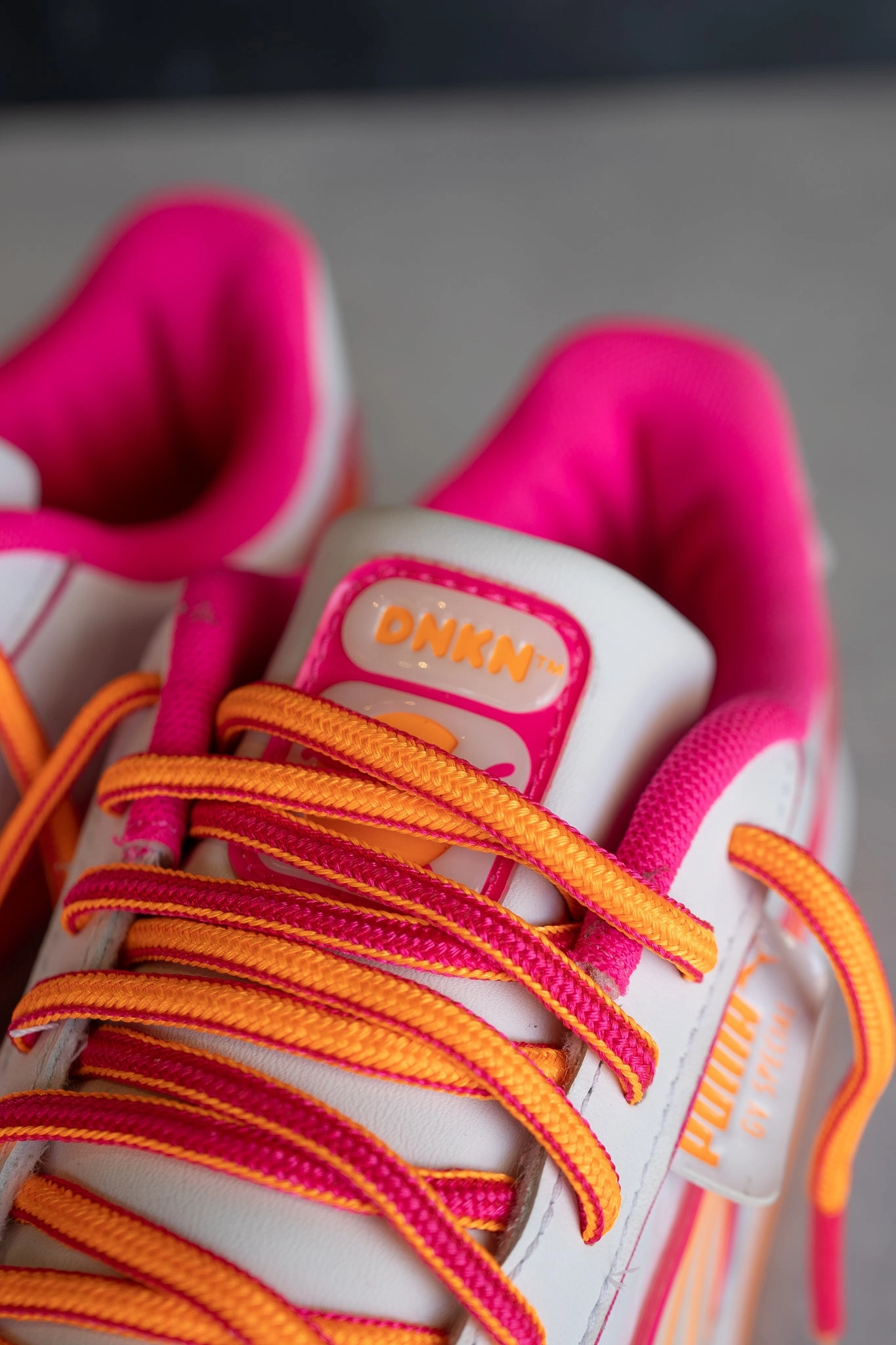 Puma x DUNKIN' GV Special Puma athletic shoe visuals