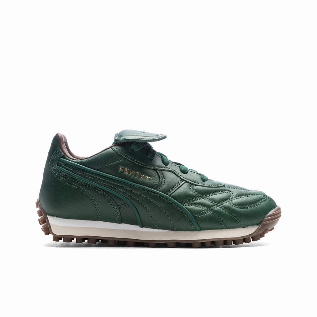 Puma x Fenty Avanti L Little Kids' - Dark Myrtle Puma sneakers for casual streetwear