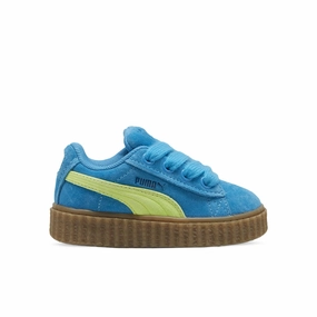 Puma x Fenty Creeper Phatty Toddlers' - Speed Blue/Lime Pow/Gum Puma sneakers for casual streetwear