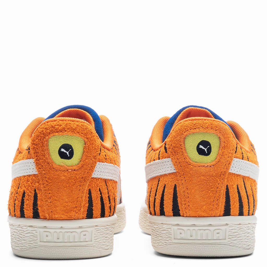 Puma x Frosted Flakes Suede - Flame Orange/Vaporous Grey Puma Everyday Style Shoes