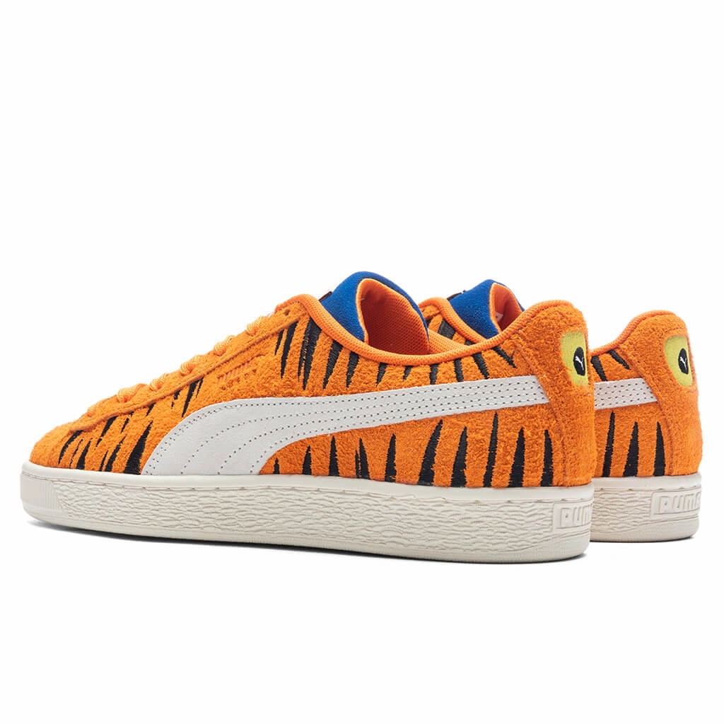 Puma x Frosted Flakes Suede - Flame Orange/Vaporous Grey Puma Everyday Style Shoes