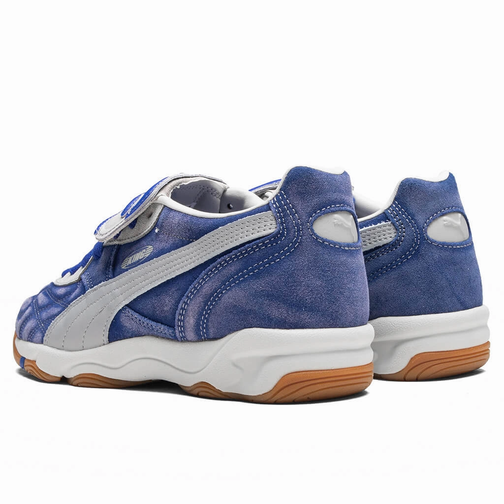 Puma x KidSuper King Indoor - Dart Blue/Grey Fog Puma Everyday Style Shoes