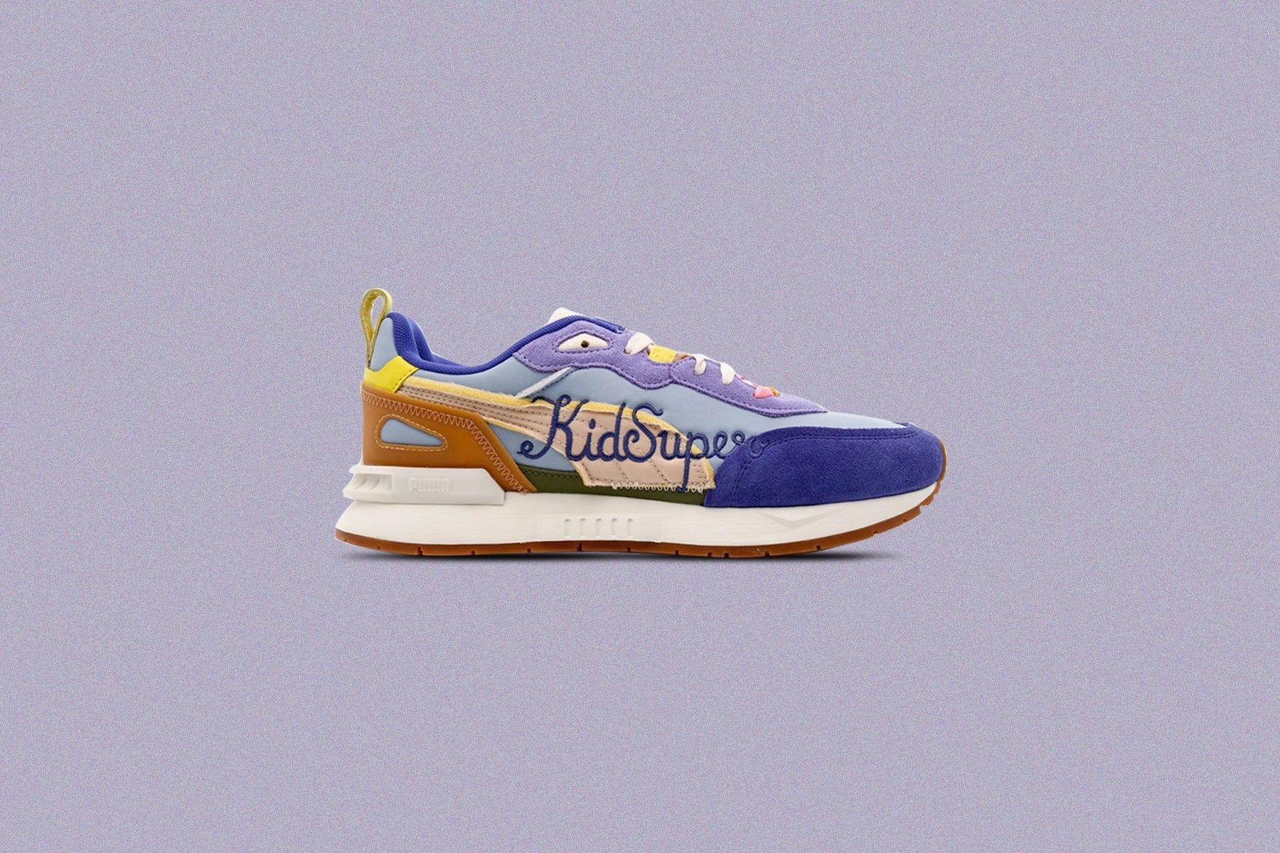 Puma x KidSuper Mirage Mox - Blue Puma Stripe Logo Trainers
