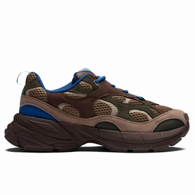 Puma x KidSuper Velophasis Nu - Totally Taupe/Espresso Brown Puma sneakers for casual streetwear
