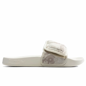Puma x Lauren London Leadcat 2.0 (GS) - Vanilla Ice/Fungi Puma sneakers for casual streetwear