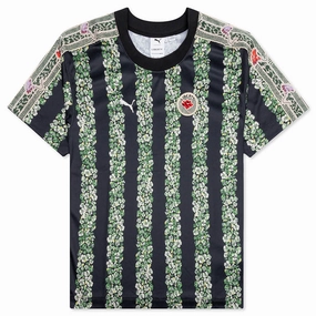 Puma x Liberty Women's Soccer Jersey - Black Puma shoes with suede and modern shape