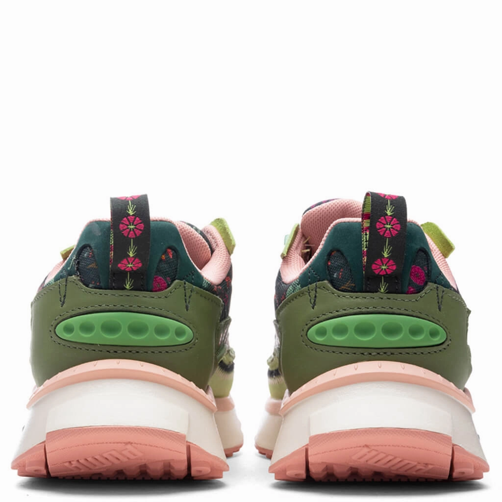 Puma x Liberty Women's Wild Rider 2 -Beechnut-Olivine Puma Suede Street Sneakers