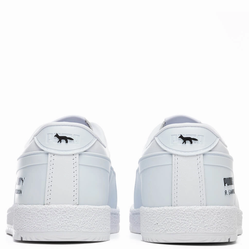 Puma x Maison Kitsune Ralph Sampson 70 - White Puma Suede Street Sneakers