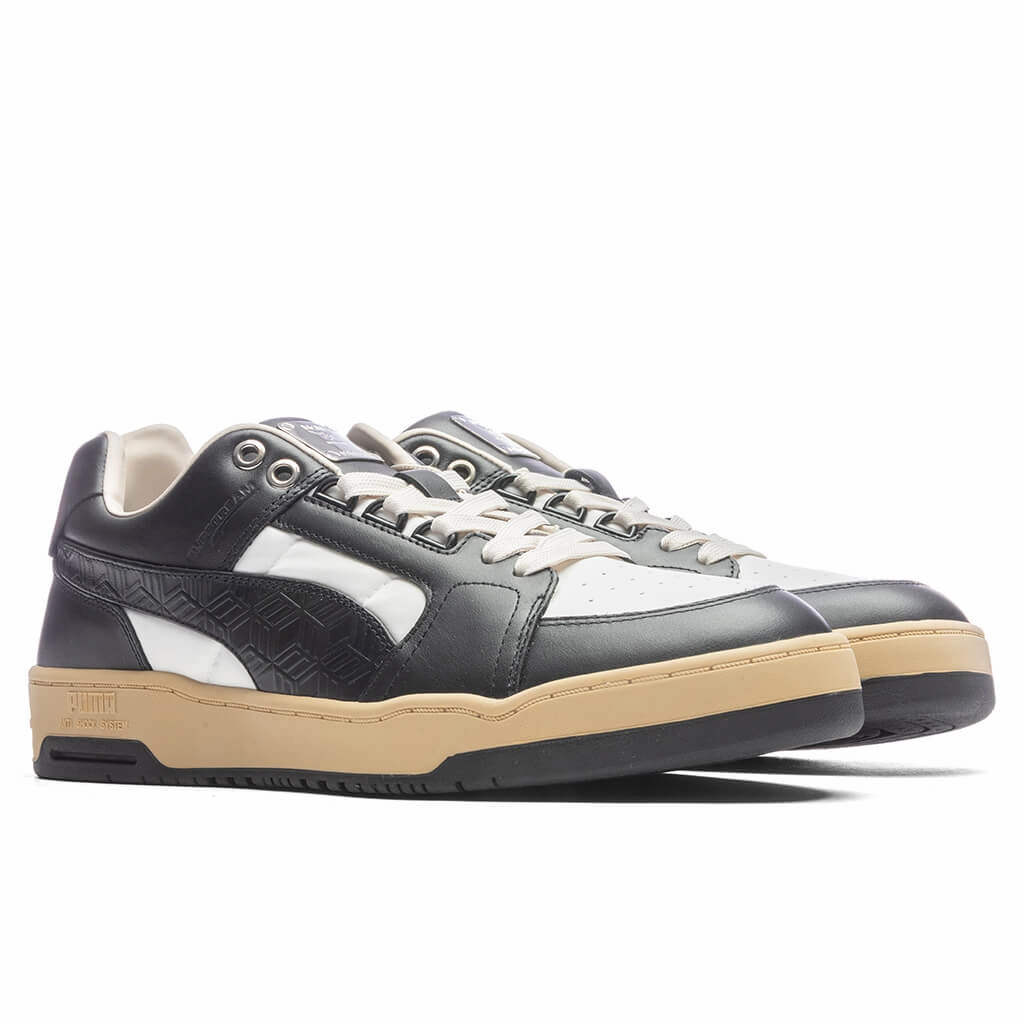Puma x MCM Slipstream LO 2 - White Puma Suede Street Sneakers