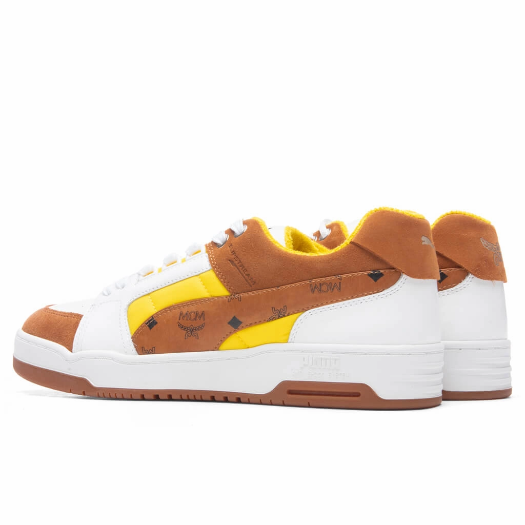 Puma x MCM Slipstream Low - White Puma Everyday Style Shoes
