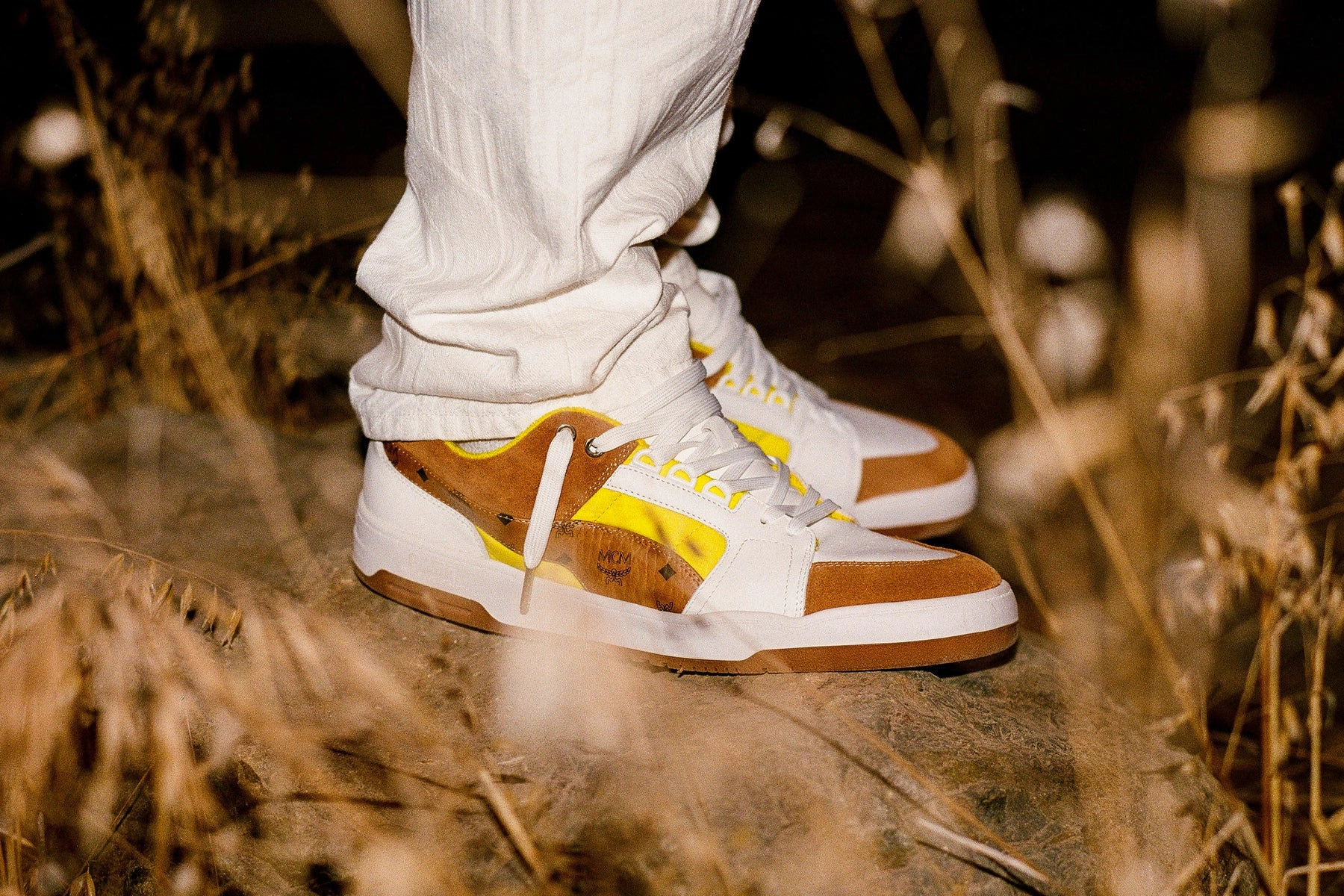 Puma x MCM Slipstream Low - White Puma Everyday Style Shoes