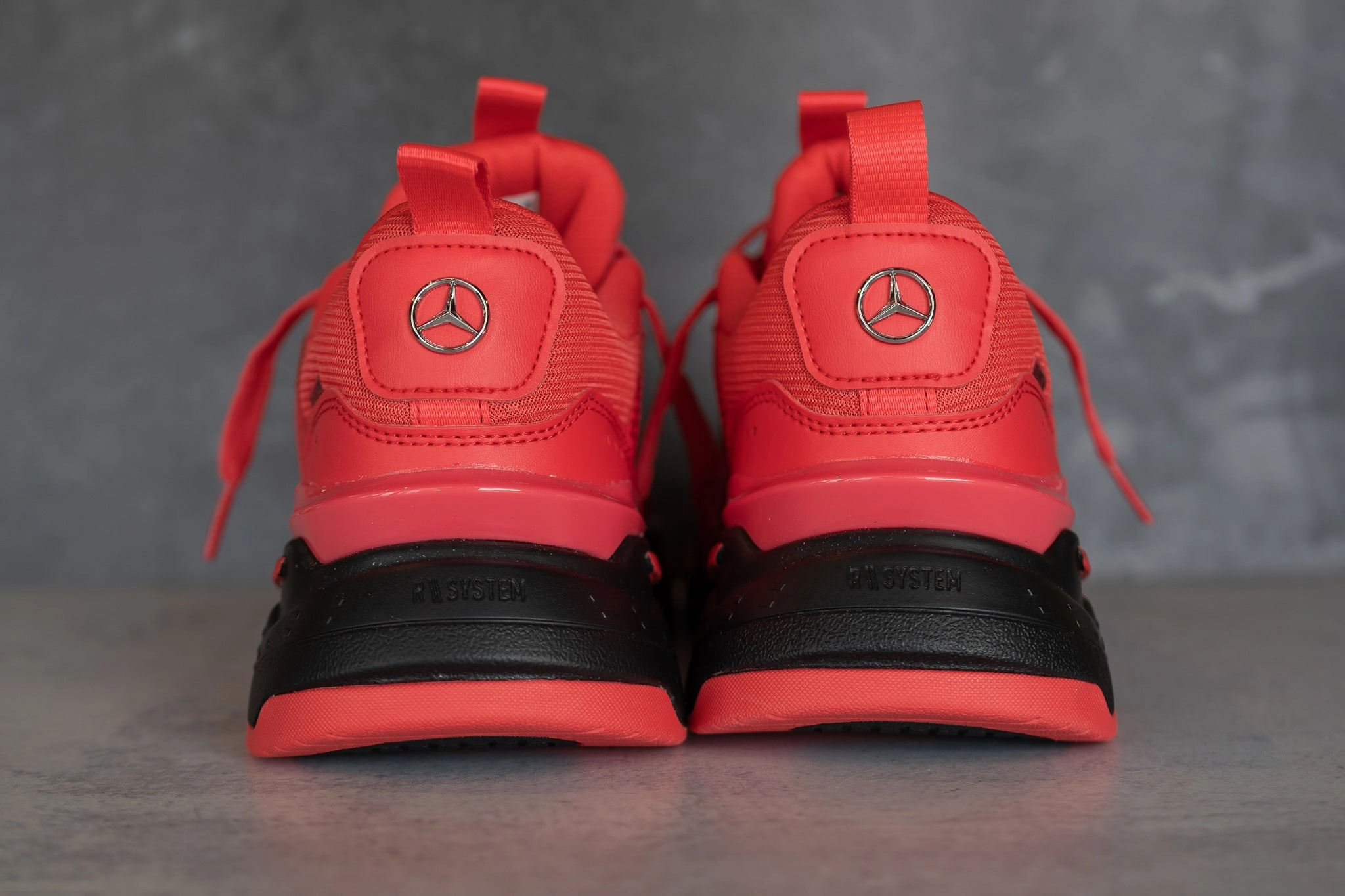 Puma x Mercedes Benz MAPF1 RS-Fast (Hibiscus) Puma athletic shoe visuals