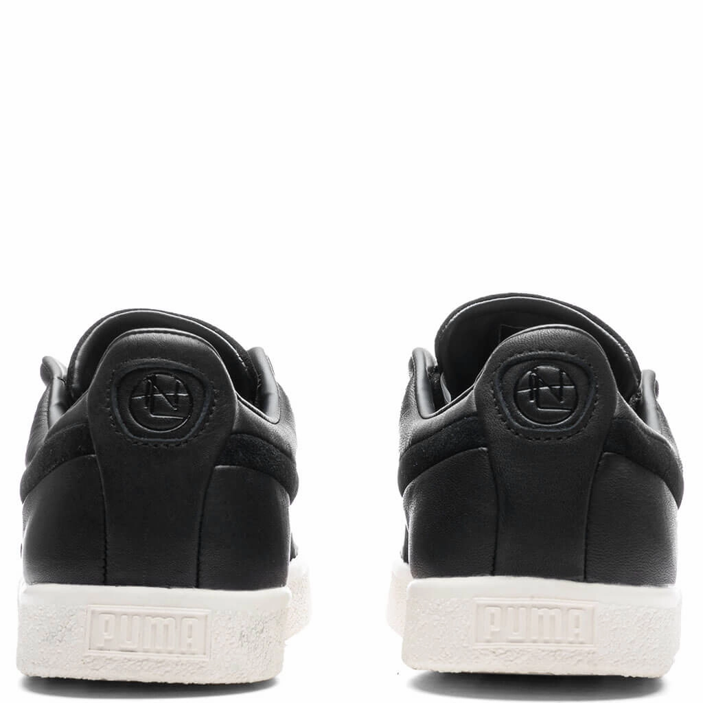Puma x Nanamica Clyde GTX - Black Puma Suede Street Sneakers