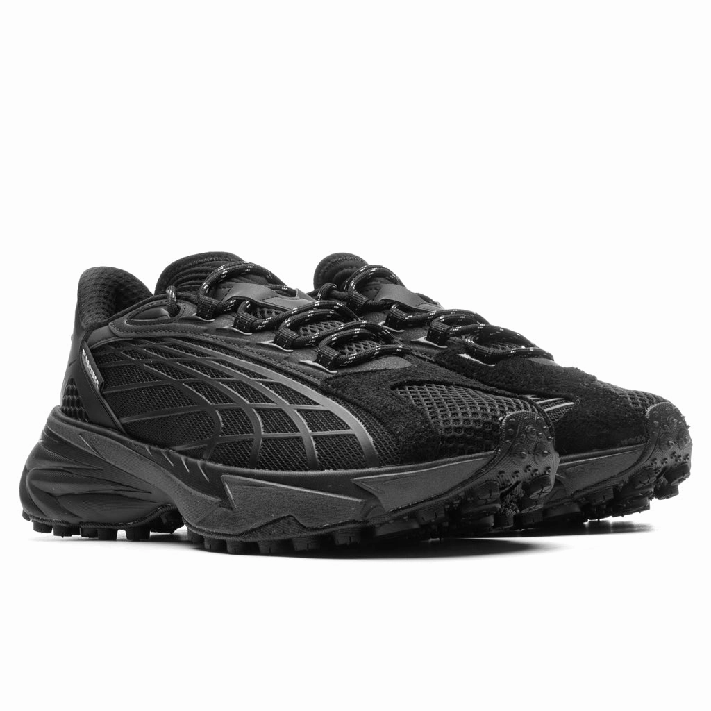 Puma x Pleasures Spirex - Black Puma Everyday Style Shoes