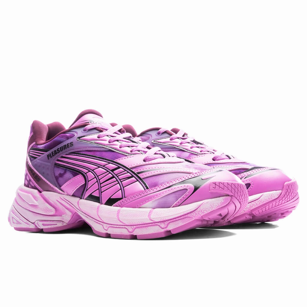 Puma x Pleasures Velophasis Overdyed - Grape Wine/Mauve Pop Puma Everyday Style Shoes