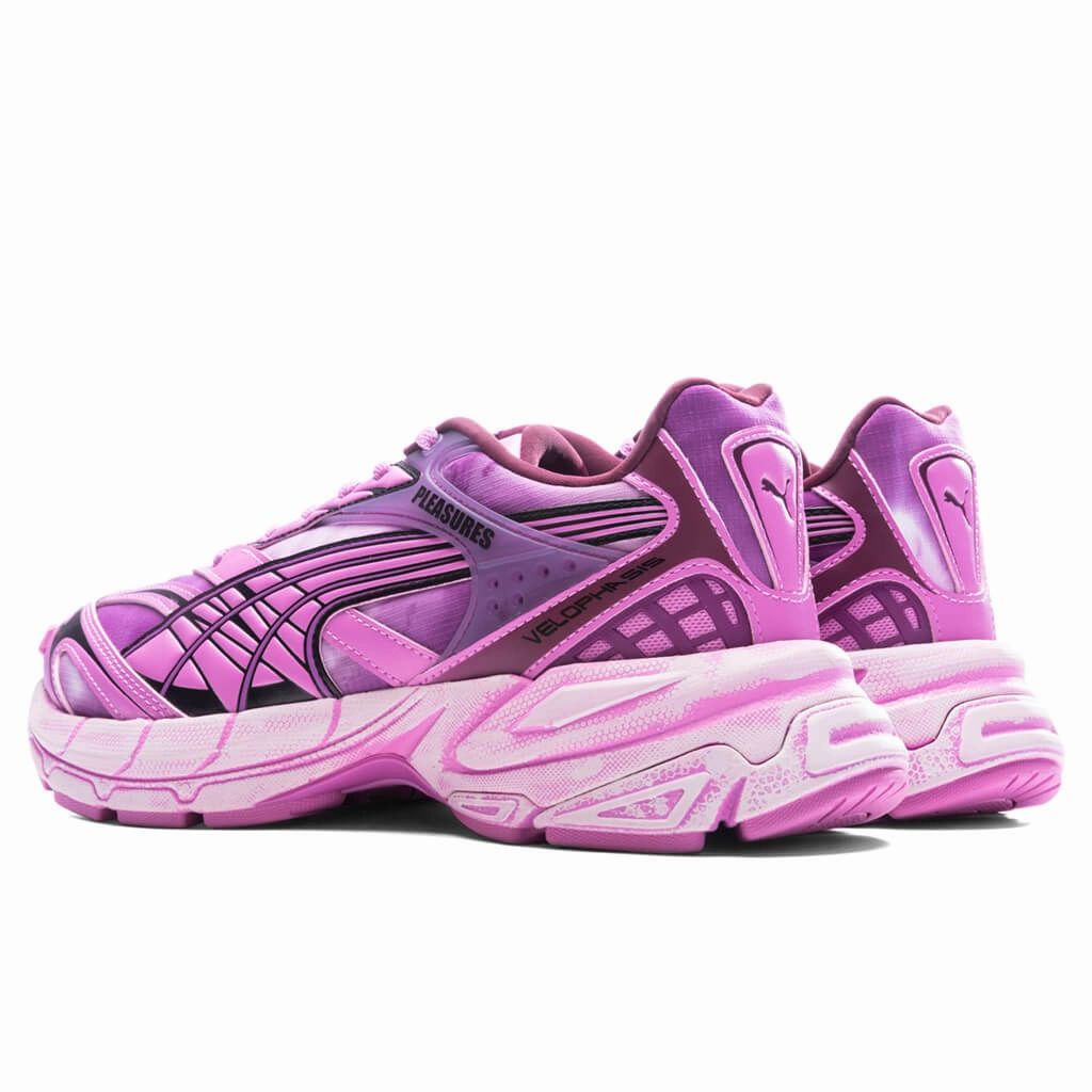 Puma x Pleasures Velophasis Overdyed - Grape Wine/Mauve Pop Puma Everyday Style Shoes
