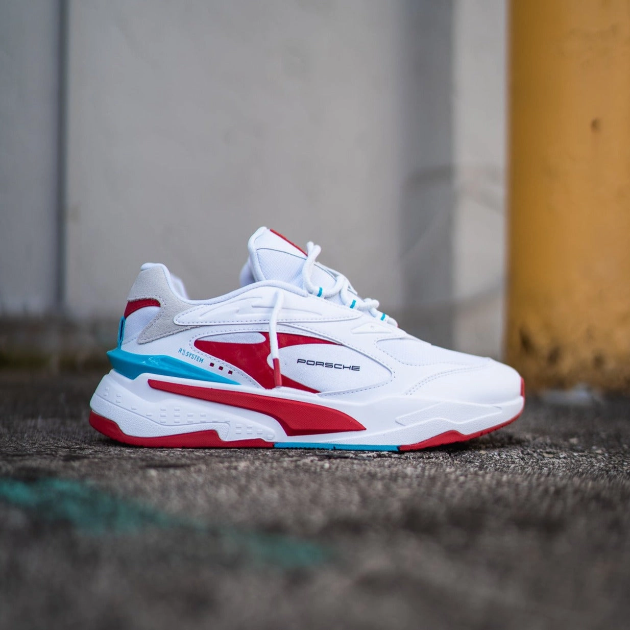 Puma X Porsche Legacy RS-Fast (Off White) Puma trendy footwear styles