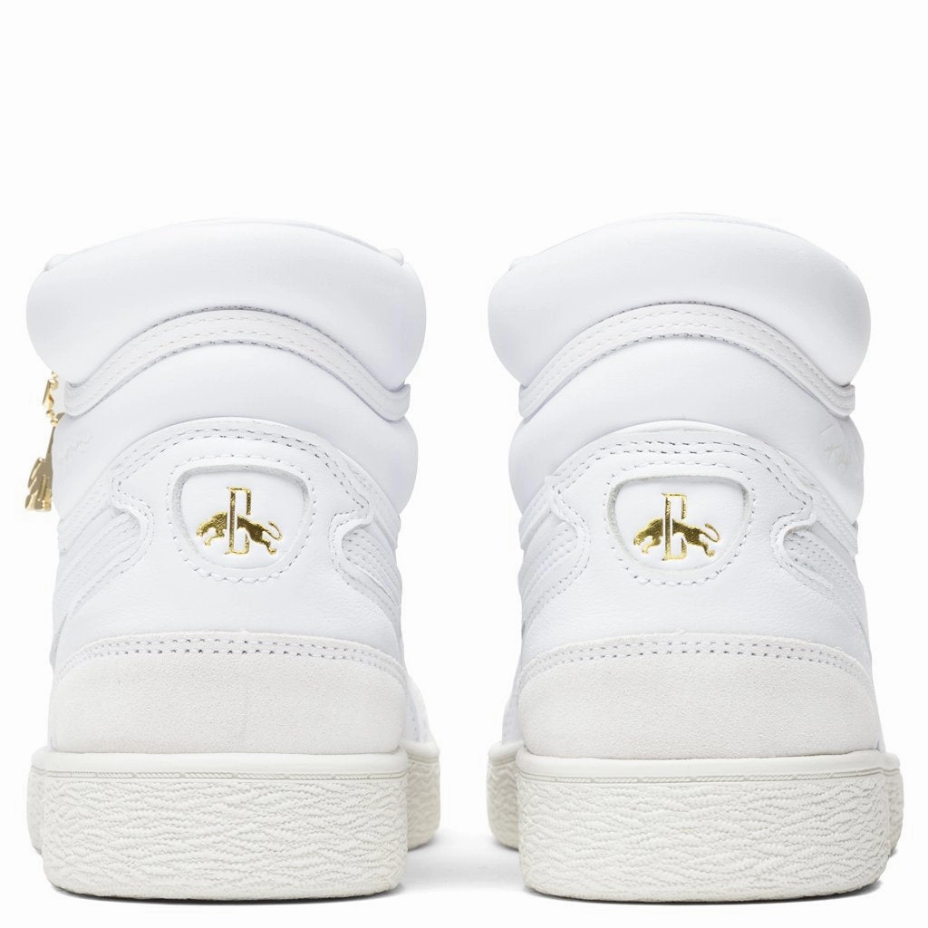 Puma x R. Dassler Legacy COL Ralph Sampson Mid - White/High Risk Red Puma Stripe Logo Trainers