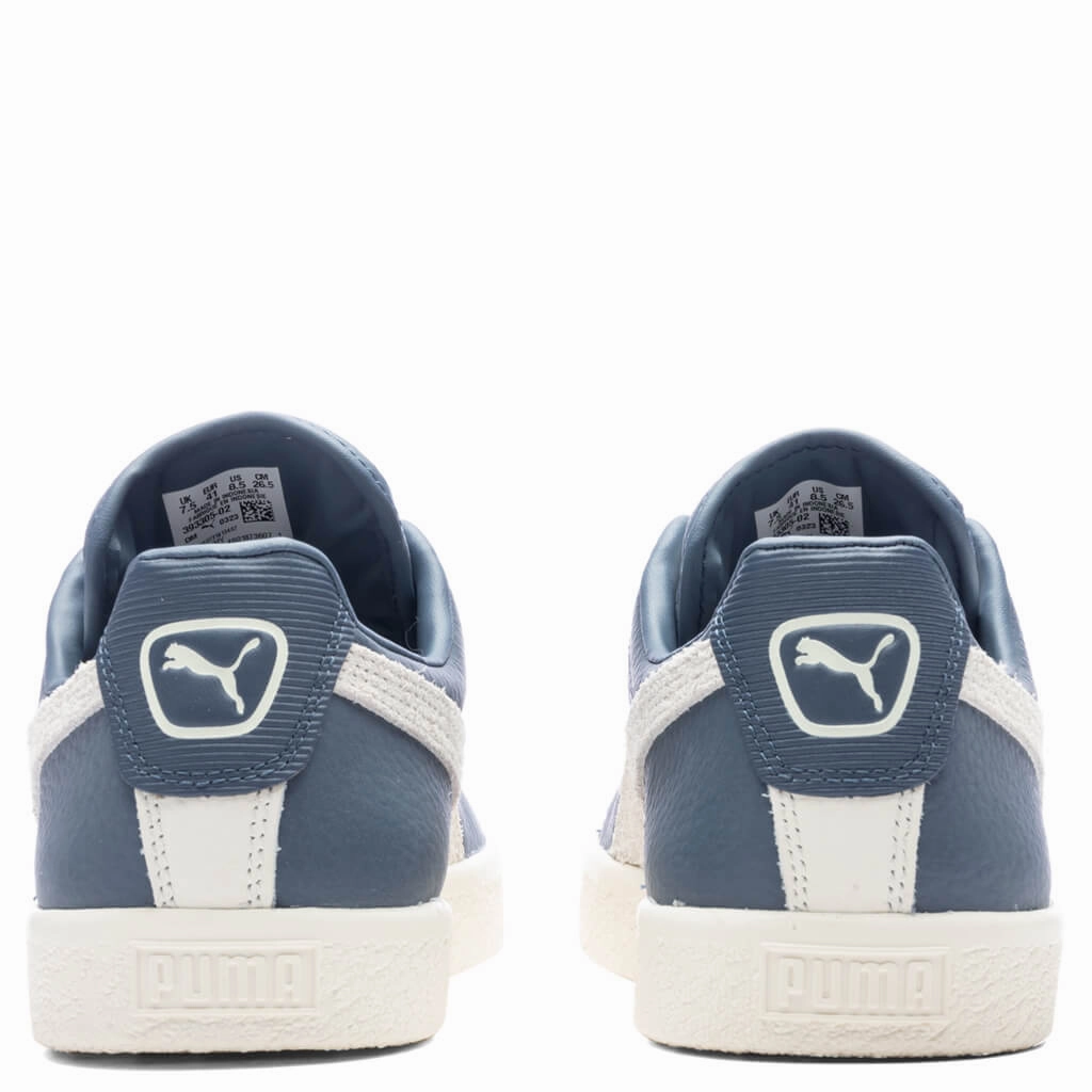 Puma x Rhuigi Clyde - Pristine/Inky Blue Puma Everyday Style Shoes