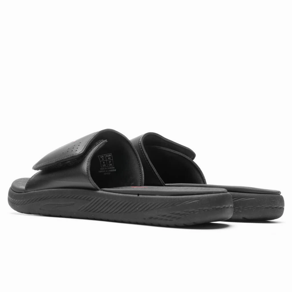 Puma x TMC SoftRide Slides - Black/High Risk Red Puma Everyday Style Shoes
