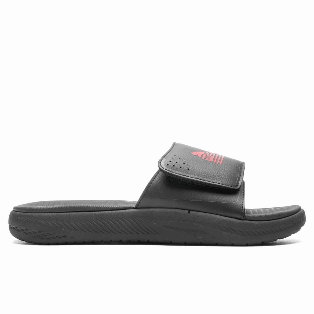 Puma x TMC SoftRide Slides - Black/High Risk Red Puma sneakers for casual streetwear