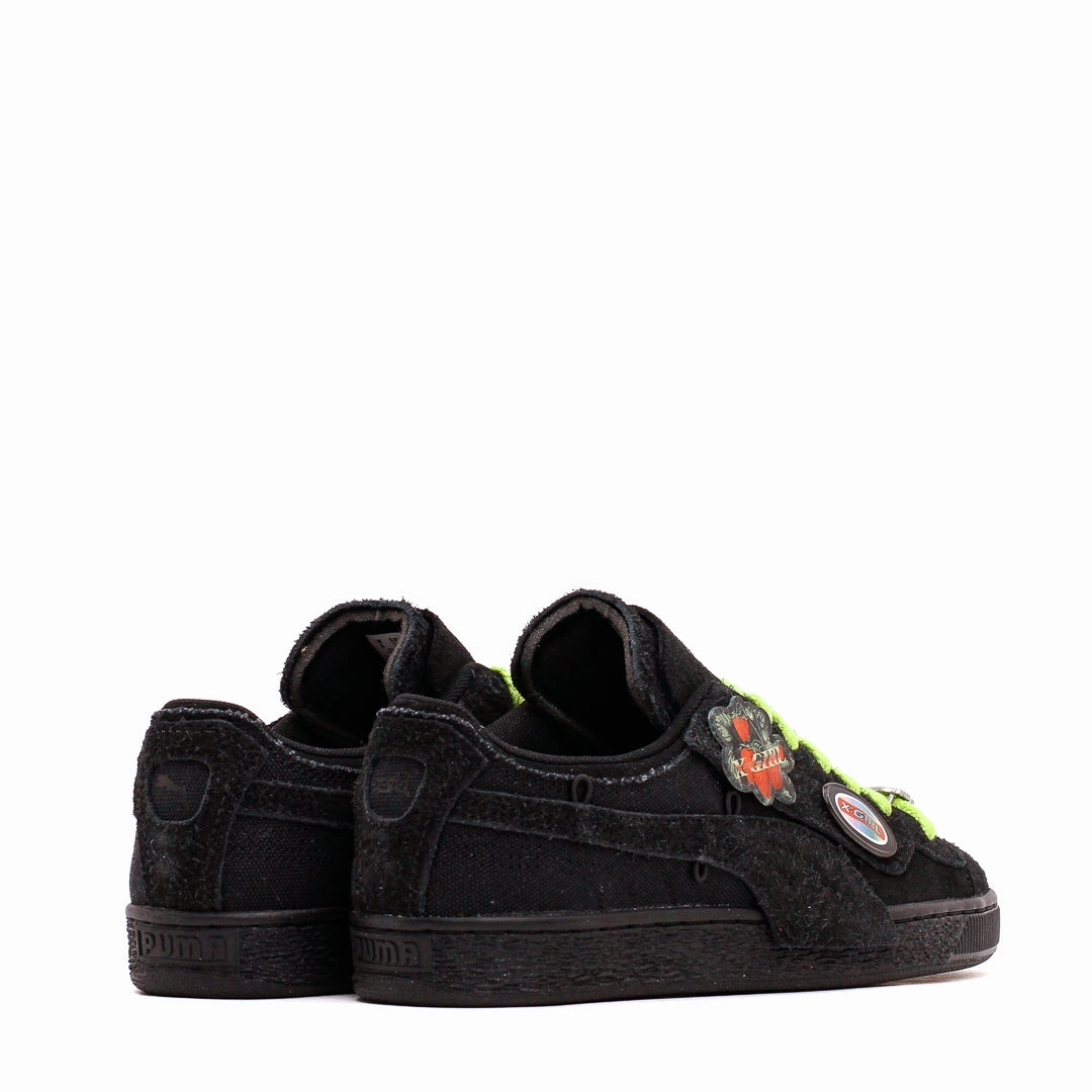Puma x X-Girl Women Suede Black Ravish 396251-01 Puma casual footwear shots
