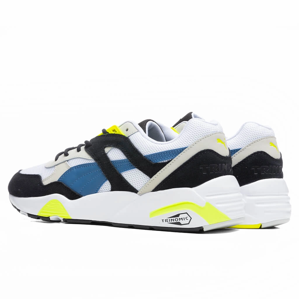 R698 Classic - White Puma Suede Street Sneakers