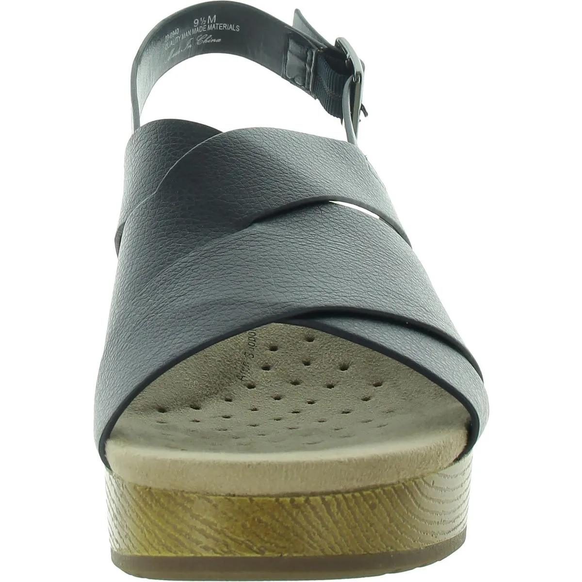 Raffey Womens Strappy Open Toe Ankle Strap