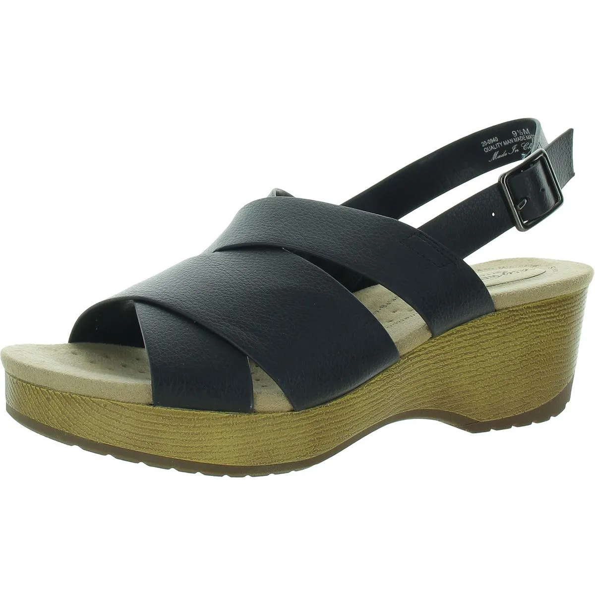 Raffey Womens Strappy Open Toe Ankle Strap