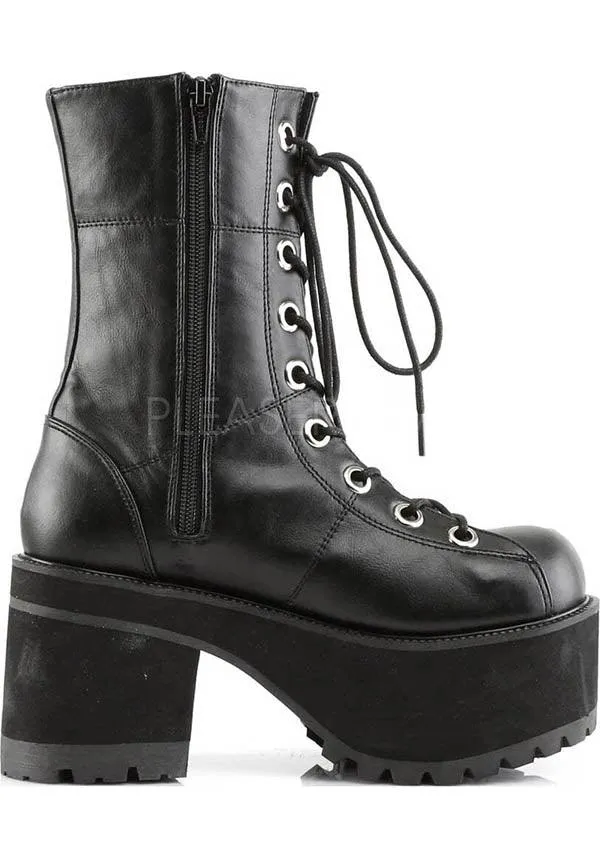 RANGER-301 [Black] | PLATFORM BOOTS [IN STOCKS]**