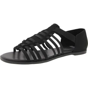 RATONB Womens Strappy Manmade Gladiator Sandals