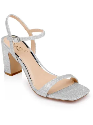 Rayla Womens Glitter Dressy Slingback Sandals